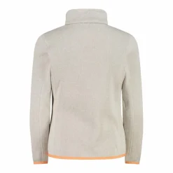 Giacca in pile da bambina in knit-tech