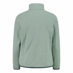 Giacca in pile da bambina in knit-tech