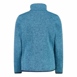 Giacca in pile da bambina in knit-tech