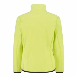 Giacca in pile da bambina in knit-tech