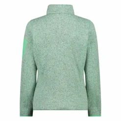 Giacca in pile da donna in Knit-Tech mèlange