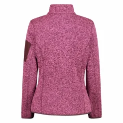 Giacca in pile da donna in Knit-Tech mèlange