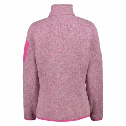 Giacca in pile da donna in Knit-Tech mèlange