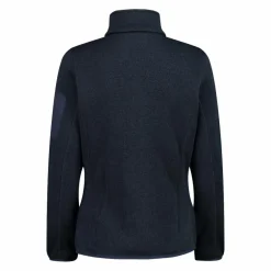 Giacca in pile da donna in Knit-Tech mèlange