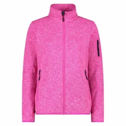 Giacca in pile da donna in Knit-Tech mèlange