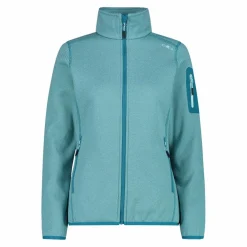 Giacca in pile da donna in Knit-Tech mèlange