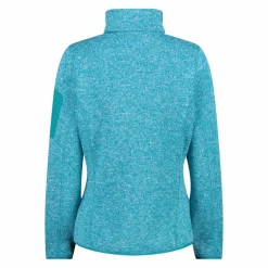 Giacca in pile da donna in Knit-Tech mèlange