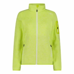 Giacca in pile da donna in Knit-Tech mèlange