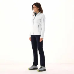 Giacca in pile da donna in Knit-Tech mèlange