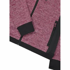 Giacca in pile da donna in knit tech