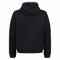 Giacca in pile da uomo con cappuccio