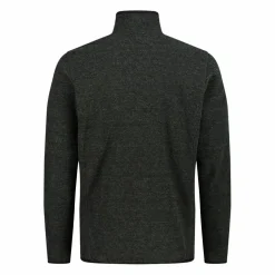 Giacca in pile da uomo in knit tech melange
