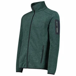 Giacca in Pile da uomo in knit-tech mélange
