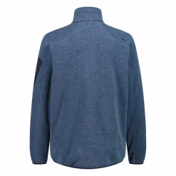 Giacca in Pile da uomo in knit-tech mélange