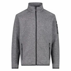 Giacca in Pile da uomo in knit-tech mélange
