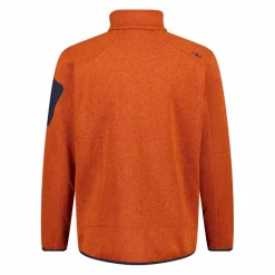 Giacca in Pile da uomo in knit-tech mélange