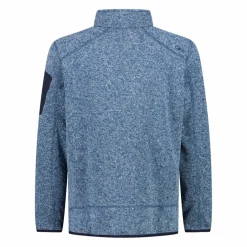 Giacca in Pile da uomo in knit-tech mélange