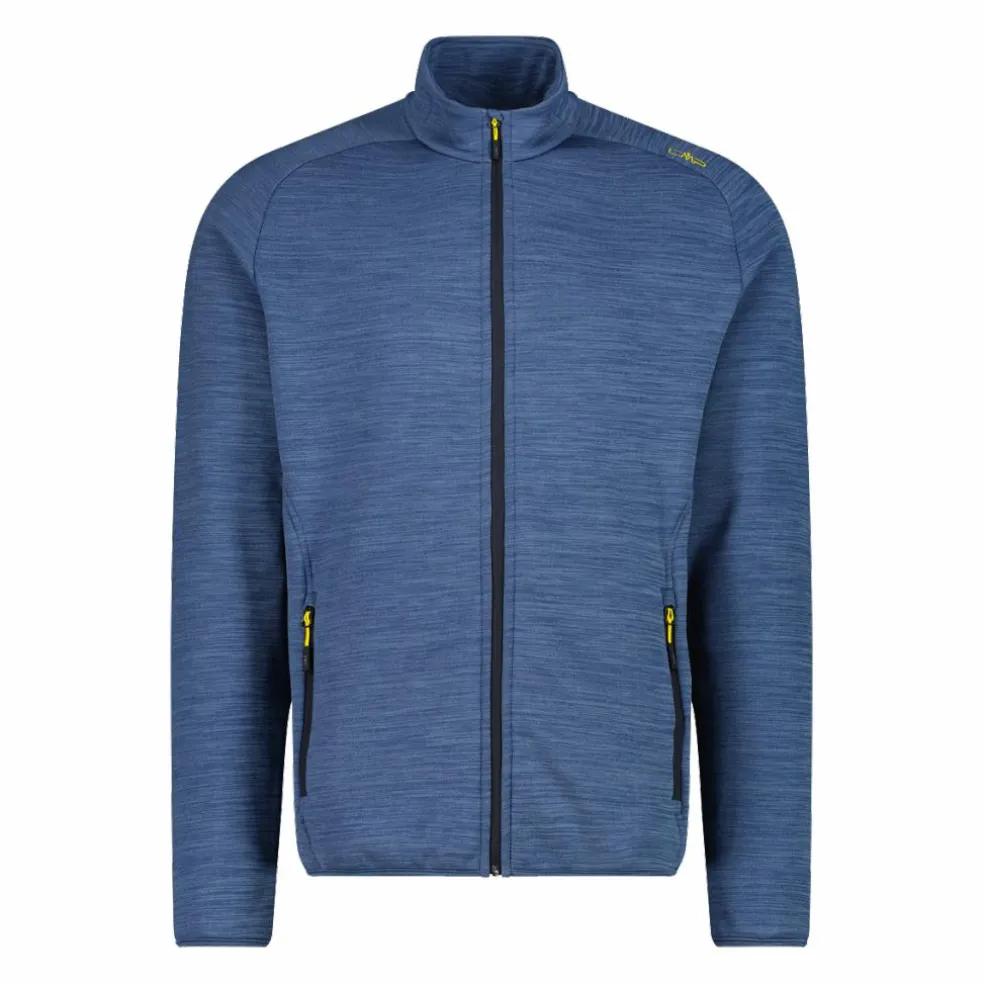 Giacca in pile da uomo Stretch Performance melange