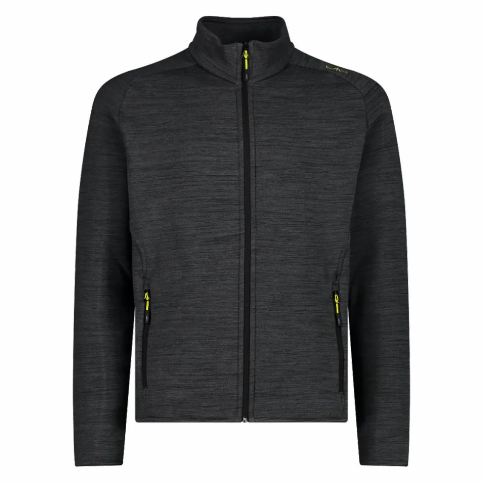 Giacca in pile da uomo Stretch Performance melange