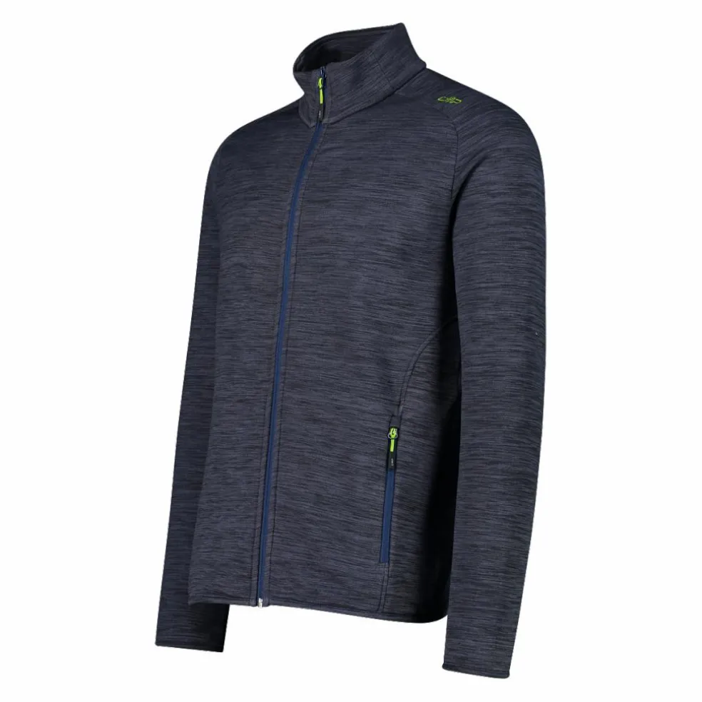 Giacca in pile da uomo Stretch Performance melange
