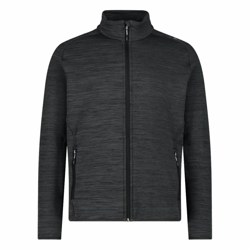 Giacca in pile da uomo Stretch Performance melange