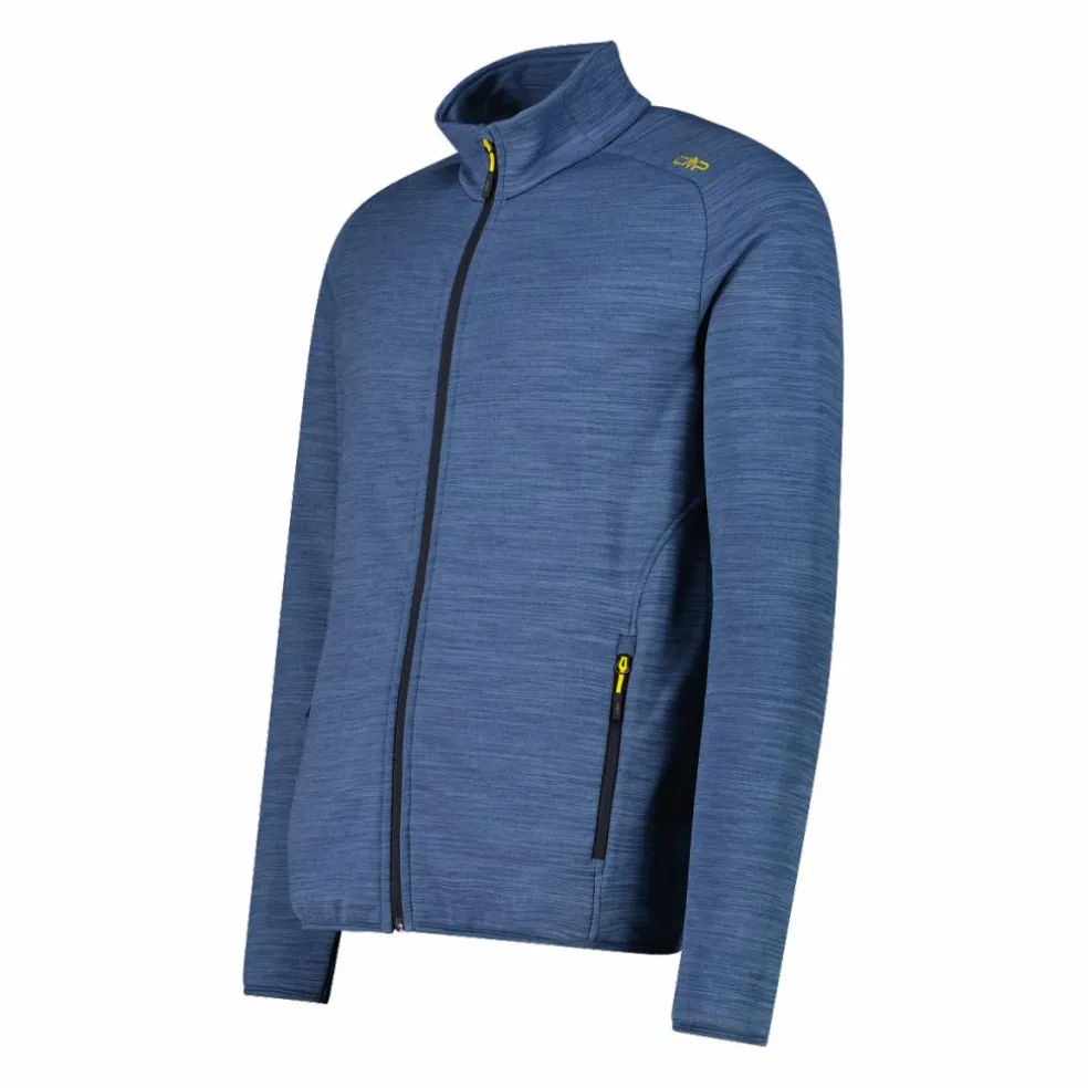 Giacca in pile da uomo Stretch Performance melange