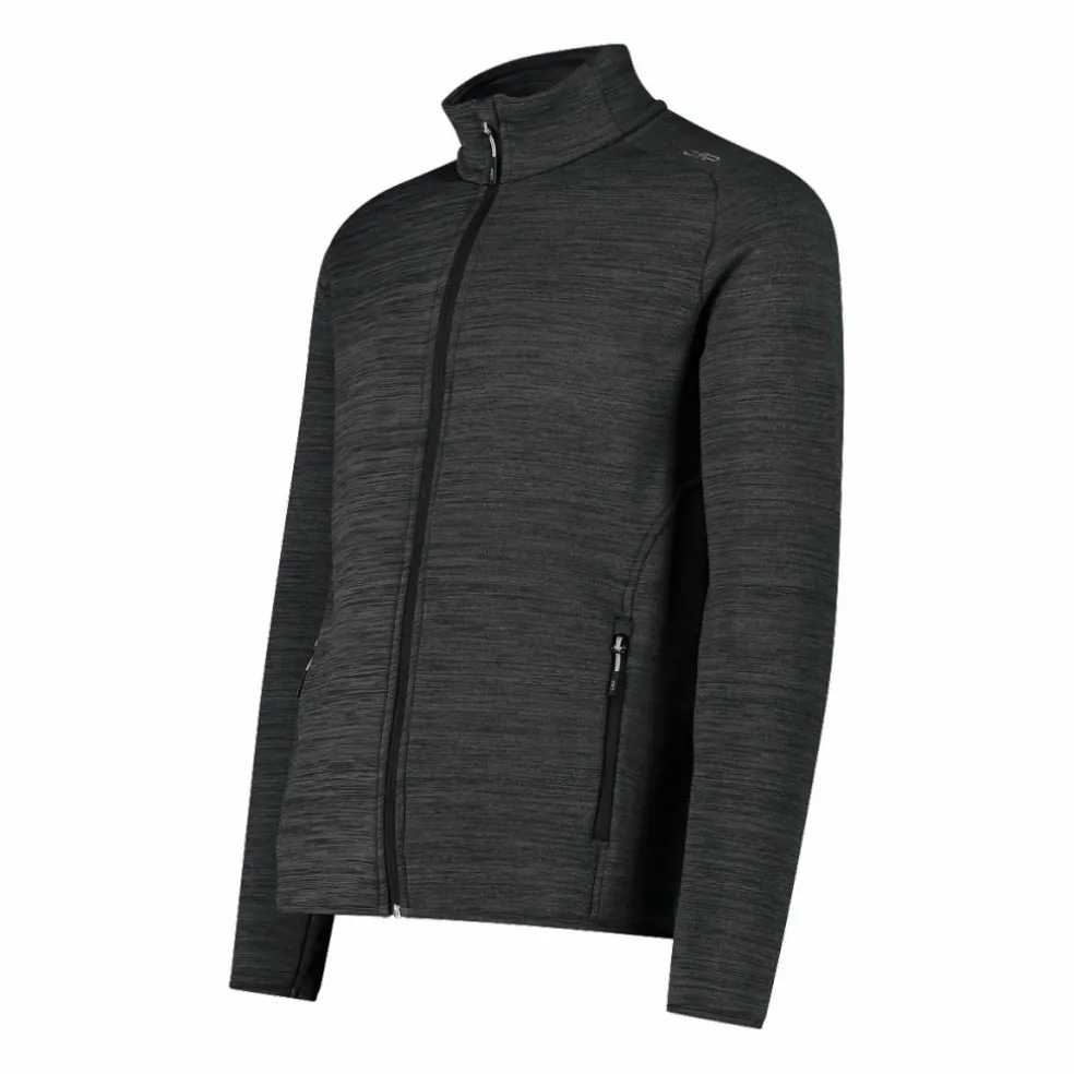 Giacca in pile da uomo Stretch Performance melange