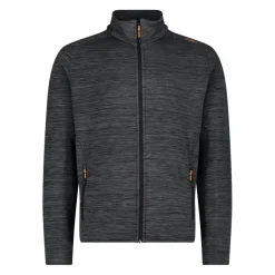 Giacca in pile da uomo Stretch Performance melange