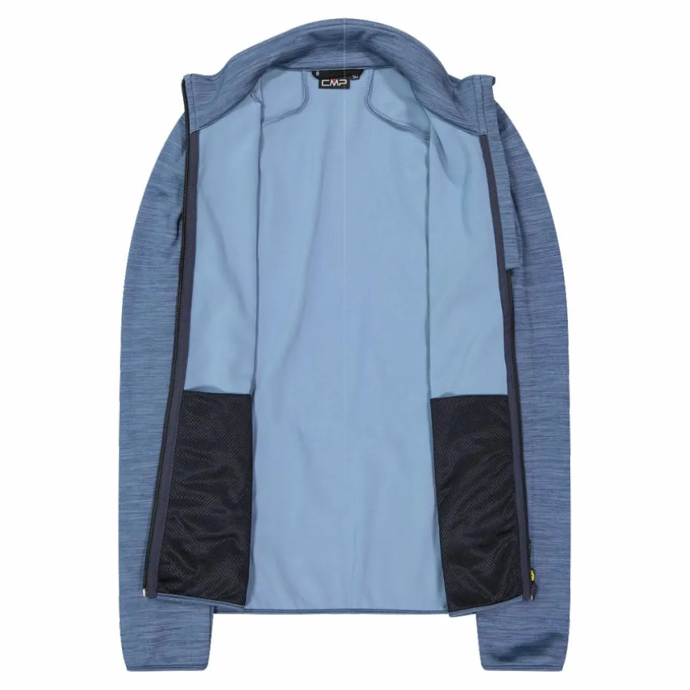 Giacca in pile da uomo Stretch Performance melange
