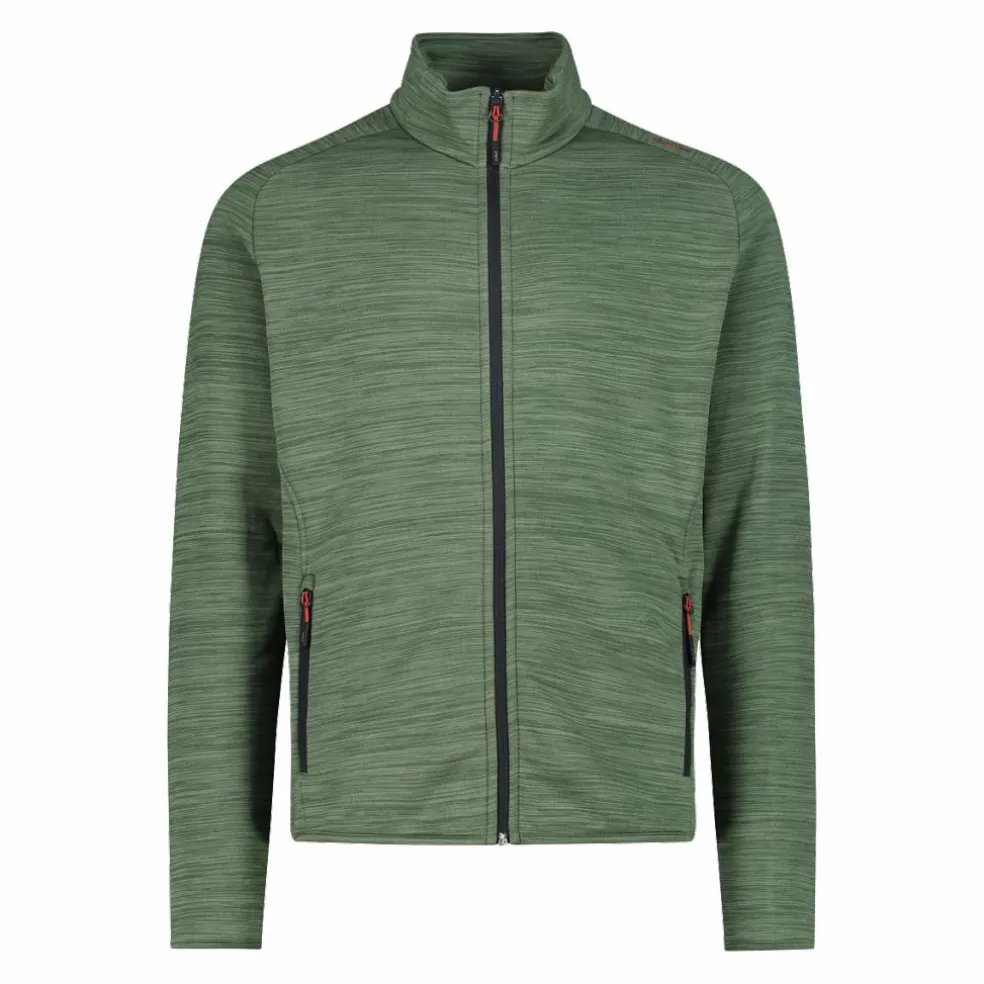 Giacca in pile da uomo Stretch Performance melange