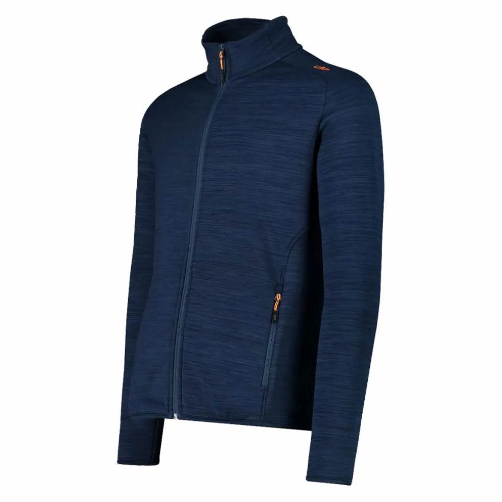 Giacca in pile da uomo Stretch Performance melange