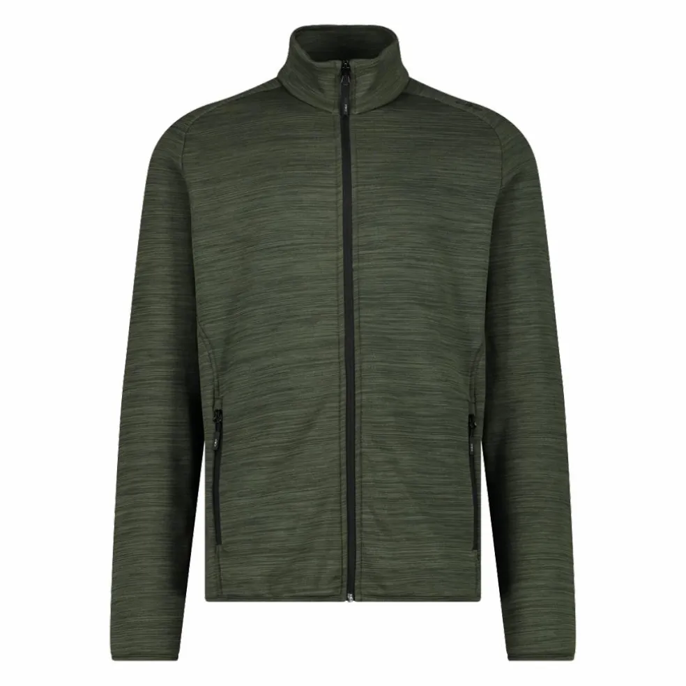 Giacca in pile da uomo Stretch Performance melange