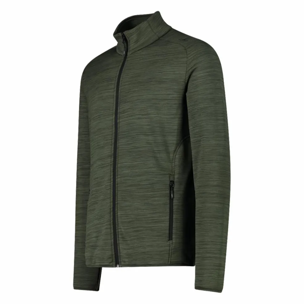 Giacca in pile da uomo Stretch Performance melange