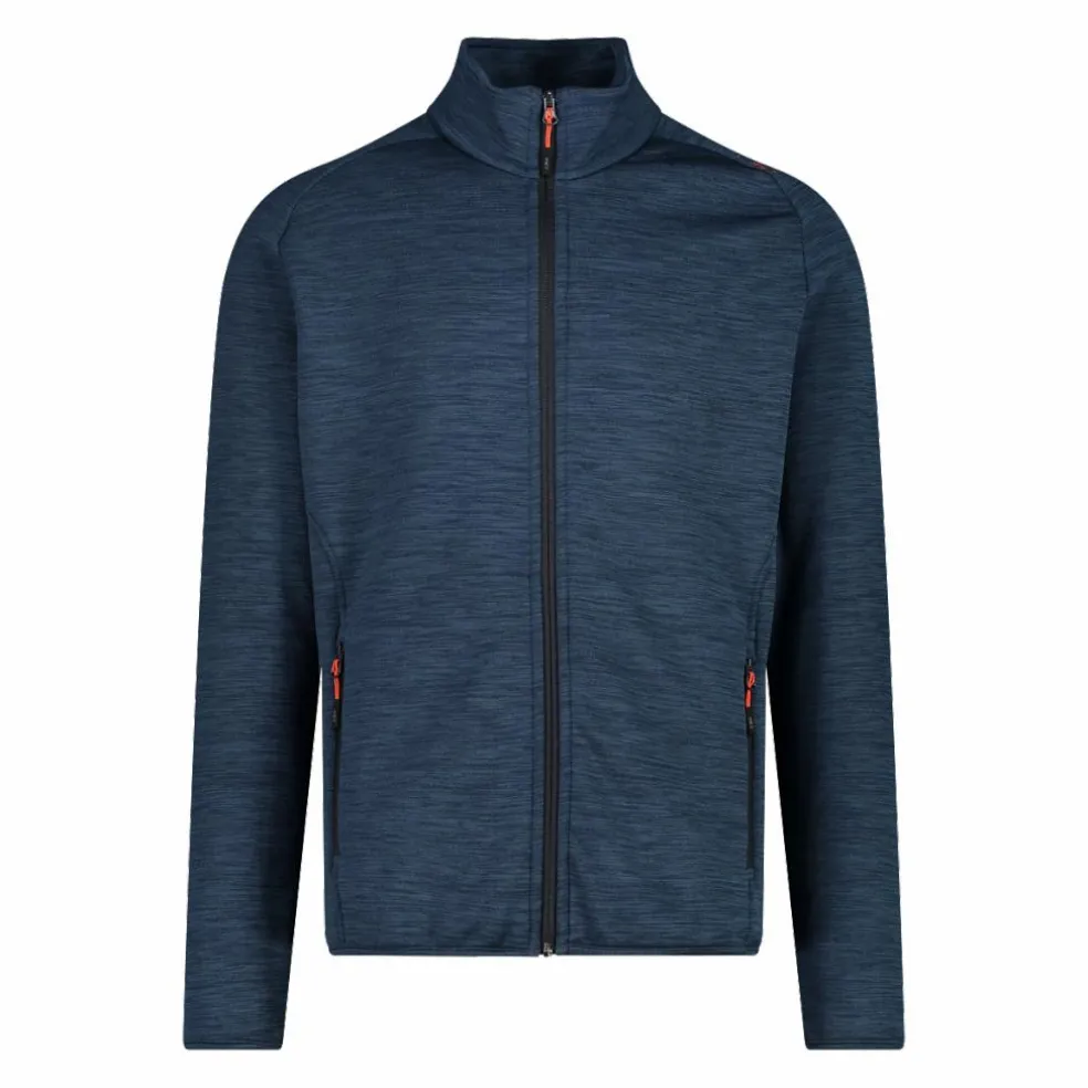 Giacca in pile da uomo Stretch Performance melange
