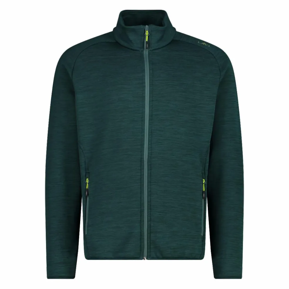 Giacca in pile da uomo Stretch Performance melange