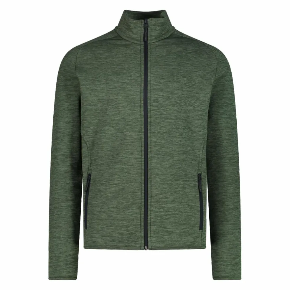 Giacca in pile da uomo Stretch Performance melange