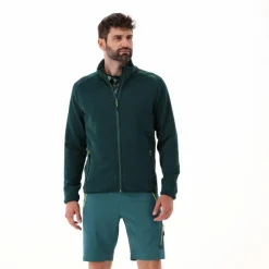 Giacca in pile da uomo Stretch Performance melange