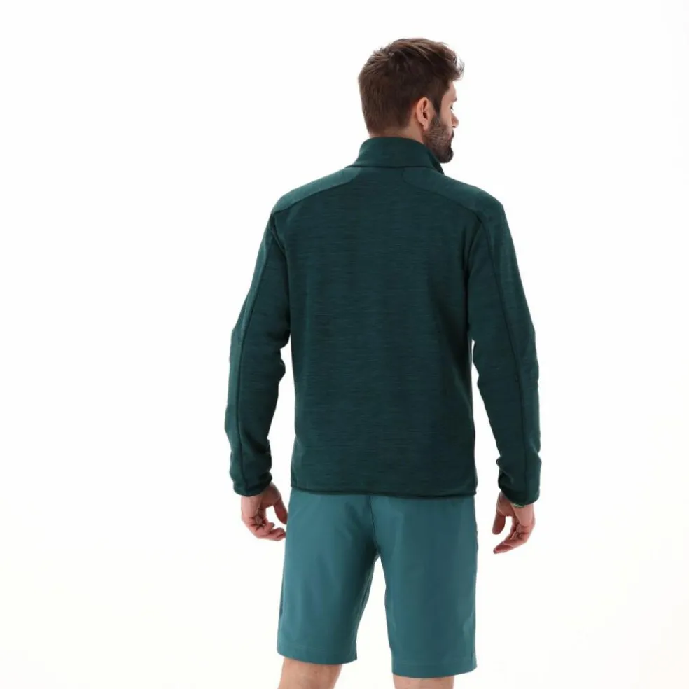 Giacca in pile da uomo Stretch Performance melange