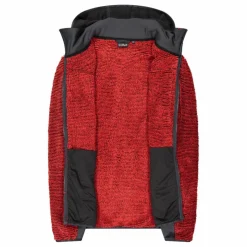 Giacca in pile Highloft da uomo con cappuccio Unlimitech