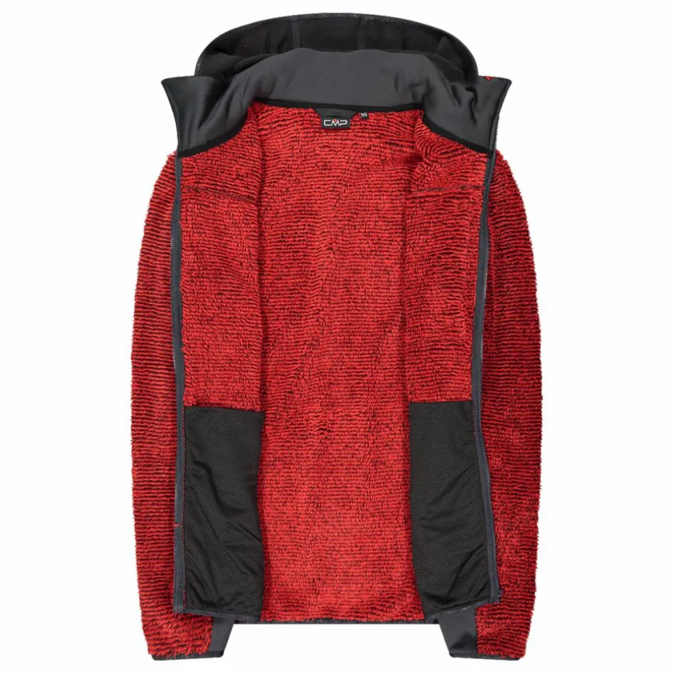 Giacca in pile Highloft da uomo con cappuccio Unlimitech