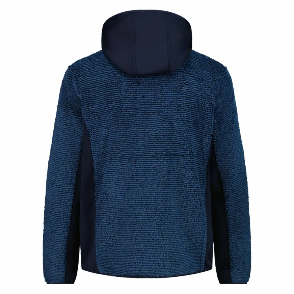 Giacca in pile Highloft da uomo con cappuccio Unlimitech