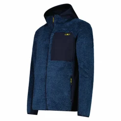 Giacca in pile Highloft da uomo con cappuccio Unlimitech