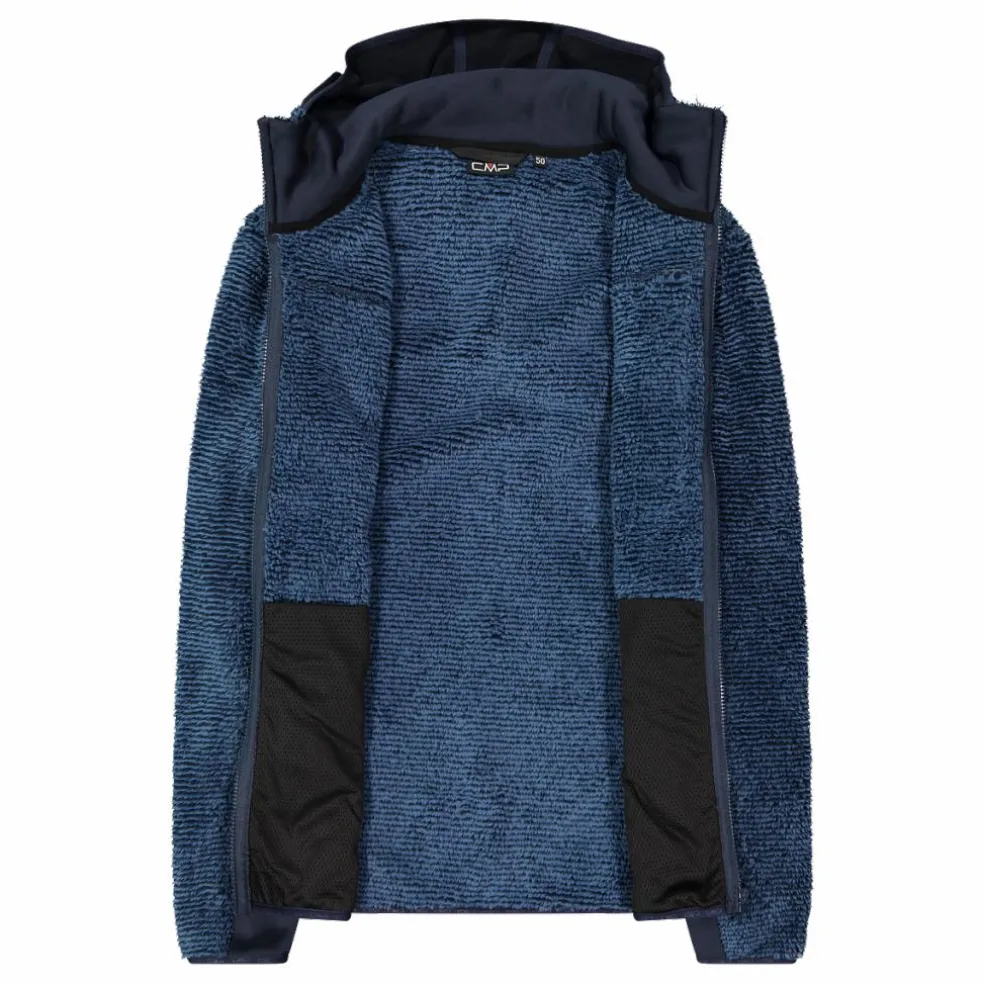 Giacca in pile Highloft da uomo con cappuccio Unlimitech