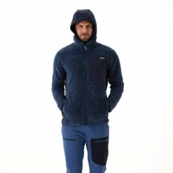 Giacca in pile Highloft da uomo con cappuccio Unlimitech