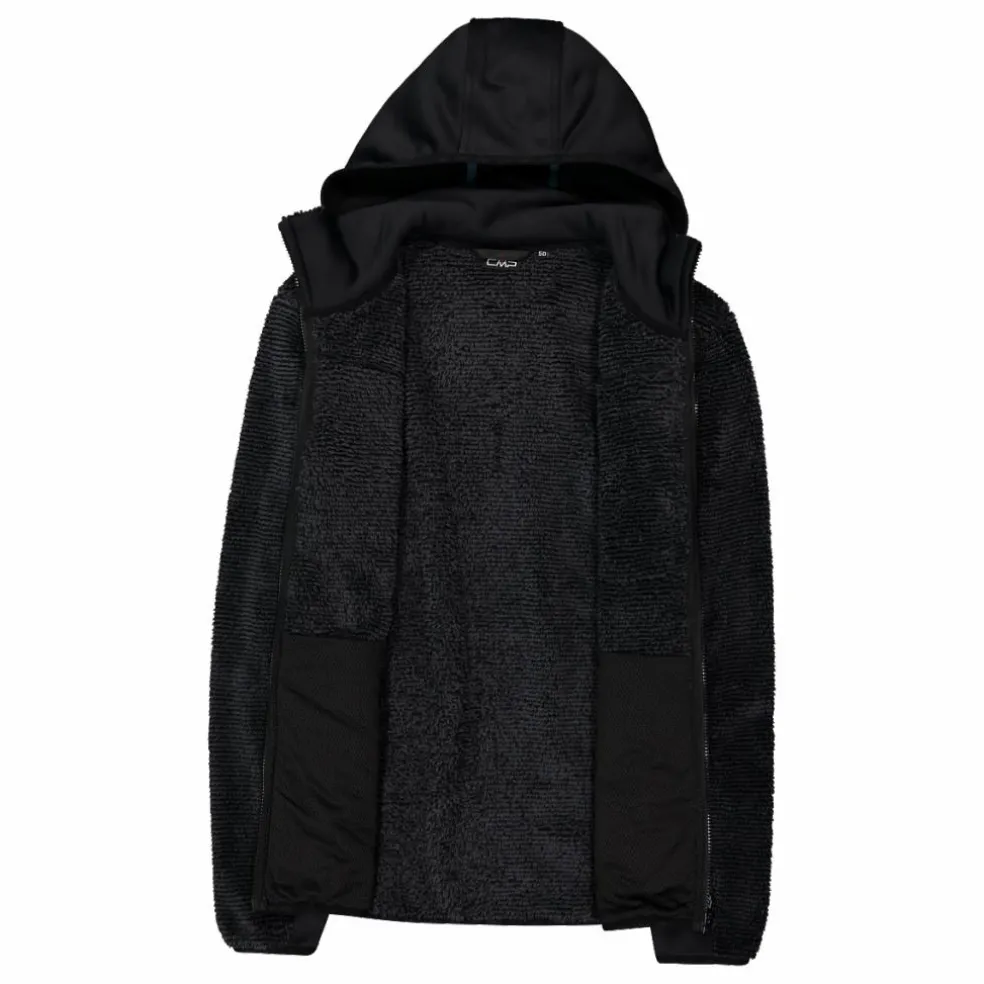 Giacca in pile Highloft da uomo con cappuccio Unlimitech