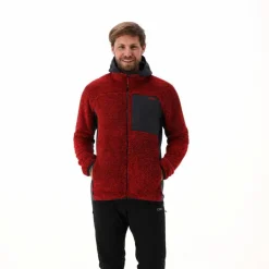 Giacca in pile Highloft da uomo con cappuccio Unlimitech