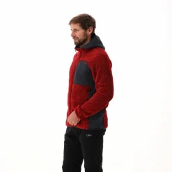 Giacca in pile Highloft da uomo con cappuccio Unlimitech