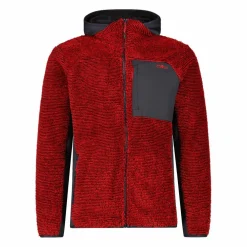 Giacca in pile Highloft da uomo con cappuccio Unlimitech
