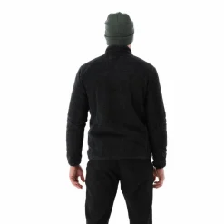 Giacca in pile HighLoft da uomo con tasca termoapplicata melange