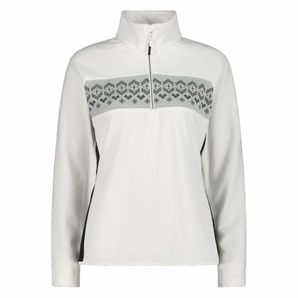 Giacca in pile mezza zip arctic fleece da donna
